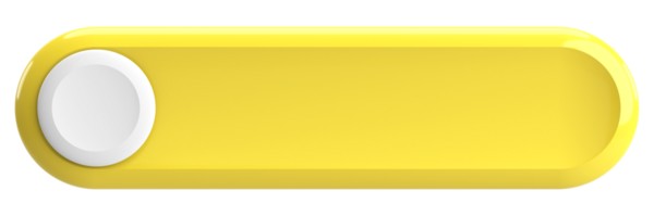 Üç boyutlu düğme. Boş tuş. 3B illüstrasyon.