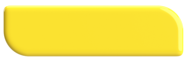 Üç boyutlu düğme. Boş tuş. 3B illüstrasyon.