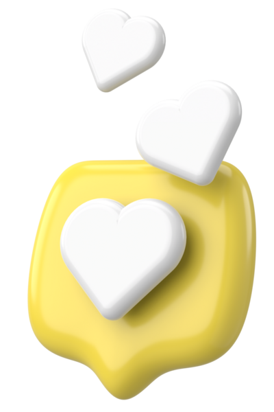 Düğme gibi. İkon gibi. 3B illüstrasyon.