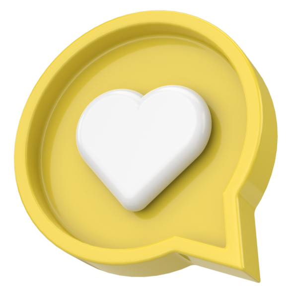 İkon gibi. Düğme gibi. 3B illüstrasyon.