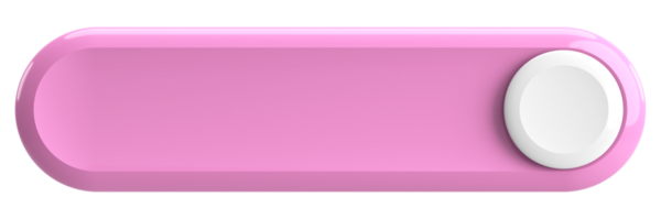 Üç boyutlu düğme. Boş tuş. 3B illüstrasyon.