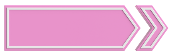 Sonraki düğme. Devam et düğmesi. 3B illüstrasyon.