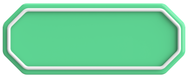 Üç boyutlu düğme. Boş tuş. 3B illüstrasyon.