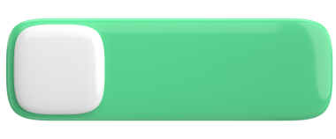 Üç boyutlu düğme. Boş tuş. 3B illüstrasyon.