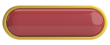 Üç boyutlu düğme. Boş tuş. 3B illüstrasyon.