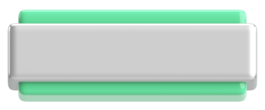 Üç boyutlu düğme. Boş tuş. 3B illüstrasyon.