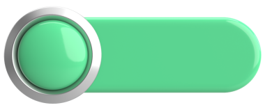 Üç boyutlu düğme. Boş tuş. 3B illüstrasyon.