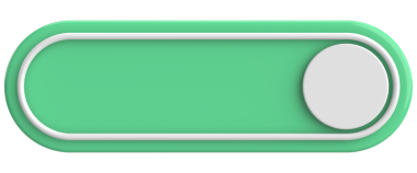 Üç boyutlu düğme. Boş tuş. 3B illüstrasyon.