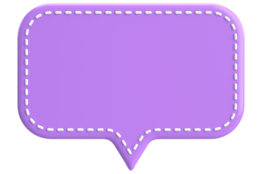 Fiyat etiketi Konuşma balonu. 3B illüstrasyon.