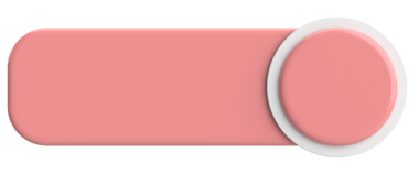 Üç boyutlu düğme. Boş tuş. 3B illüstrasyon.