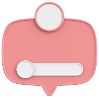 Profil kutusu. Sosyal medya profili. 3B illüstrasyon.