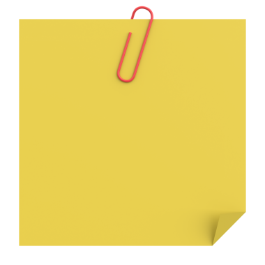 Üç boyutlu not defteri. Yapışkan bir not. 3B illüstrasyon.