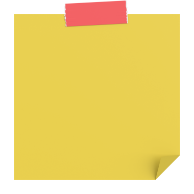 Üç boyutlu not defteri. Yapışkan bir not. 3B illüstrasyon.