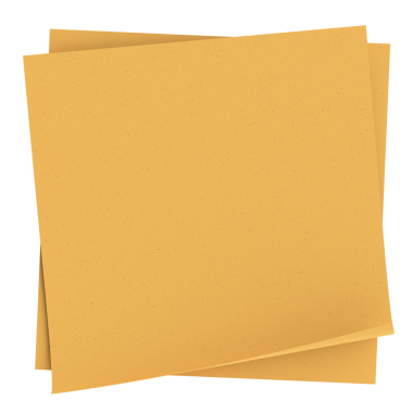 Üç boyutlu not kağıdı. Yapışkan bir not. 3B illüstrasyon.