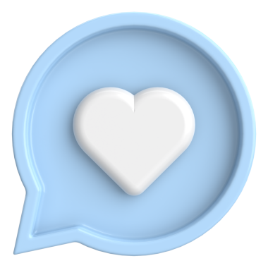 Düğme gibi. İkon gibi. 3B illüstrasyon.