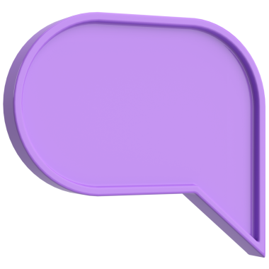 Konuşma balonu. Sohbet balonu. 3B illüstrasyon.