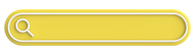 Arama alanı. Arama barı. 3B illüstrasyon.