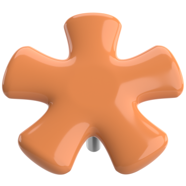 Pimi çek. Çizim iğnesi. Üç boyutlu pim. 3B illüstrasyon.