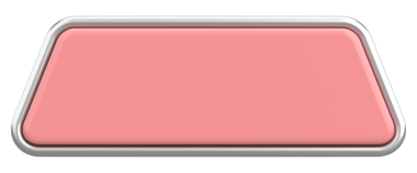 Üç boyutlu düğme. Boş tuş. 3B illüstrasyon.