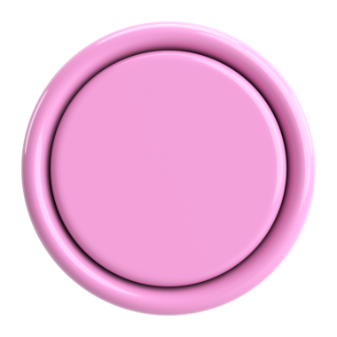 Üç boyutlu düğme. Boş tuş. 3B illüstrasyon.