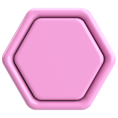 Üç boyutlu düğme. Boş tuş. 3B illüstrasyon.
