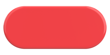 Üç boyutlu düğme. Boş tuş. 3B illüstrasyon.