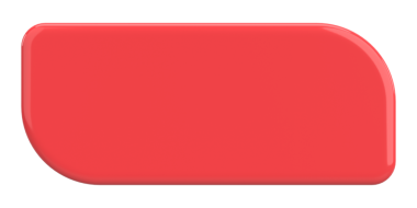 Üç boyutlu düğme. Boş tuş. 3B illüstrasyon.