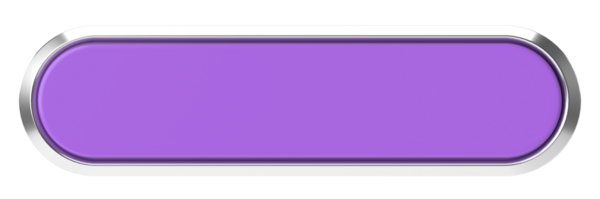 Üç boyutlu düğme. Boş tuş. 3B illüstrasyon.