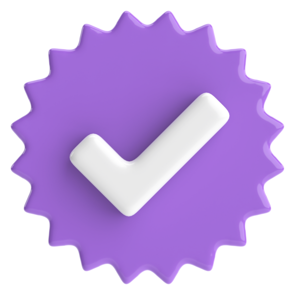 3 boyutlu onay kutusu. İşaretle. 3B illüstrasyon.