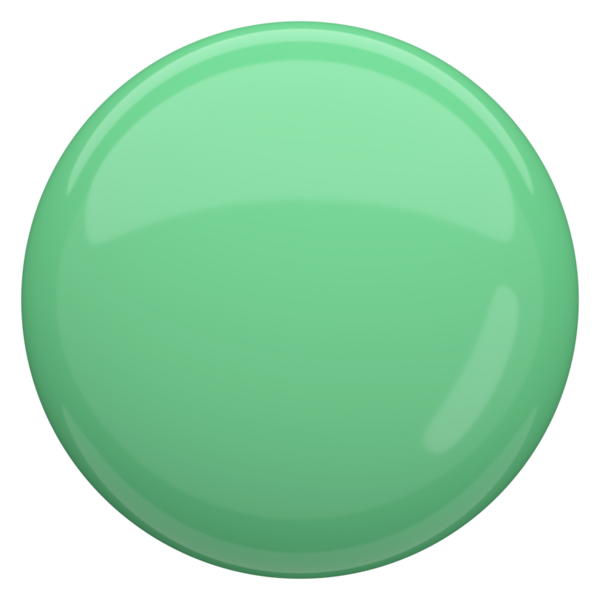 Üç boyutlu daire düğmesi. Boş tuş. 3B illüstrasyon.