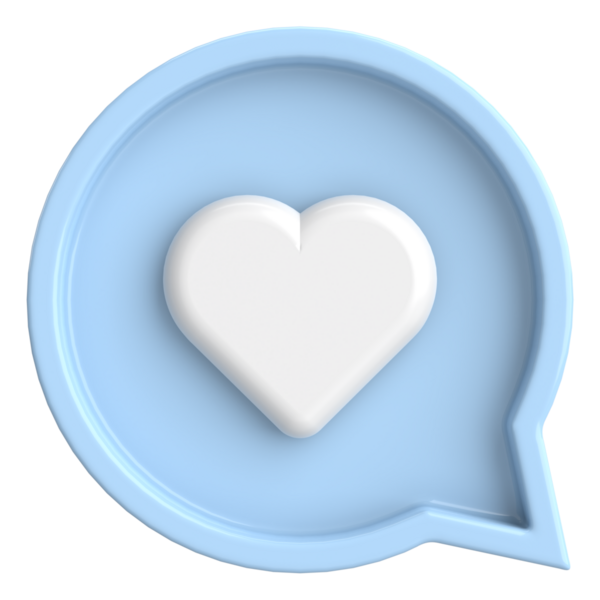 Düğme gibi. İkon gibi. 3B illüstrasyon.