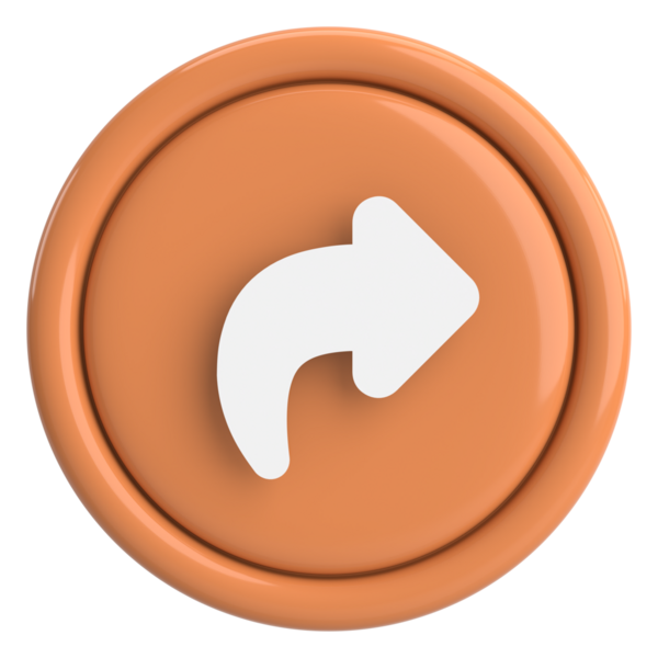 Paylaş düğmesi. Simgeyi paylaş. 3B illüstrasyon.