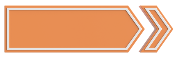 Sonraki düğme. Devam et düğmesi. 3B illüstrasyon.