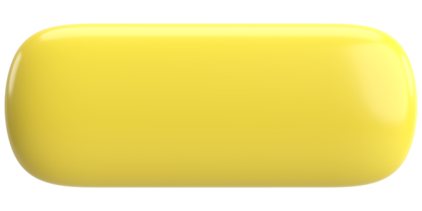 Üç boyutlu düğme. Boş tuş. 3B illüstrasyon.