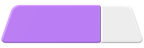 Üç boyutlu düğme. Boş tuş. 3B illüstrasyon.