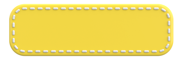 Üç boyutlu düğme. Fiyat etiketi 3B illüstrasyon.