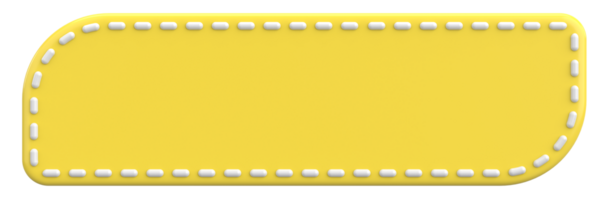 Üç boyutlu düğme. Fiyat etiketi 3B illüstrasyon.