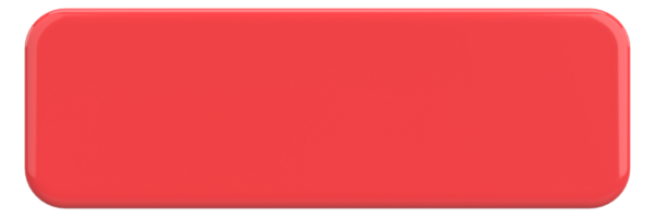 Üç boyutlu düğme. Boş tuş. 3B illüstrasyon.