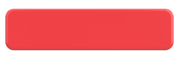 Üç boyutlu düğme. Boş tuş. 3B illüstrasyon.