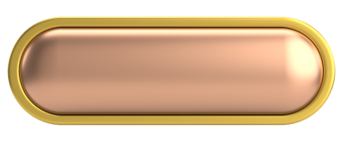 Üç boyutlu düğme. Boş tuş. 3B illüstrasyon.