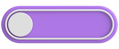 Üç boyutlu düğme. Boş tuş. 3B illüstrasyon.