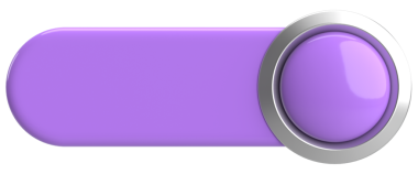 Üç boyutlu düğme. Boş tuş. 3B illüstrasyon.