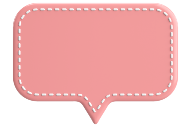 Fiyat etiketi Konuşma balonu. 3B illüstrasyon.