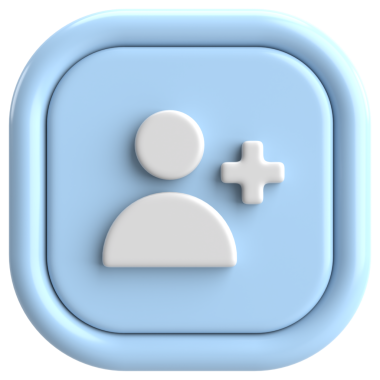 Üç boyutlu takip tuşu. 3B illüstrasyon.