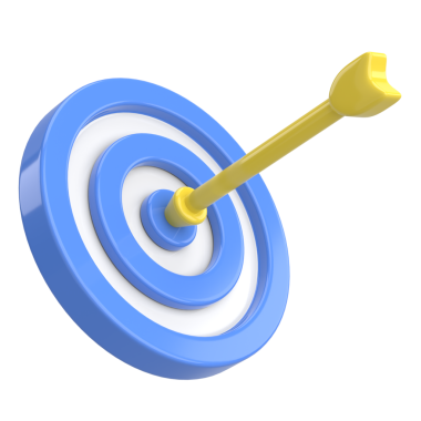 Üç boyutlu başarı simgesi. 3B illüstrasyon.