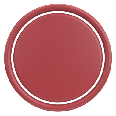 Üç boyutlu etiket. Kişi Etiketi. 3B illüstrasyon.