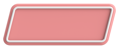 Üç boyutlu düğme. Boş tuş. 3B illüstrasyon.