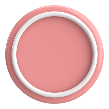 Üç boyutlu daire düğmesi. Boş tuş. 3B illüstrasyon.