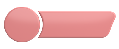 Üç boyutlu düğme. Boş tuş. 3B illüstrasyon.