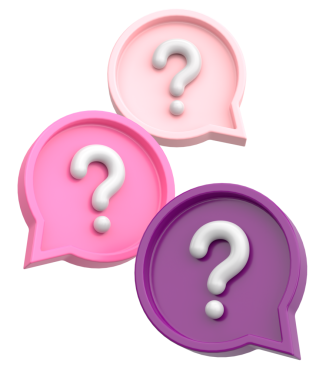 Soru işareti işareti. 3B illüstrasyon.